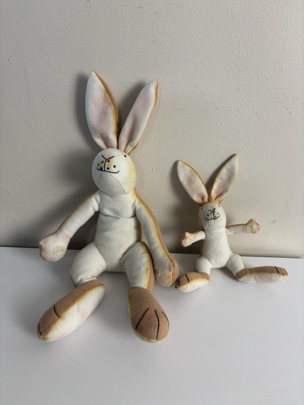 Vtg 1994 Guess How Much I Love You Nutbrown Hare Plush Set Candlewick Press